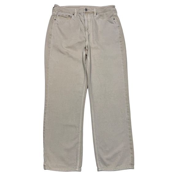 {AE American Eagle} "Mom Straight Jean" Tapered Cheeky Leg Denim Jeans - Picture 1 of 7